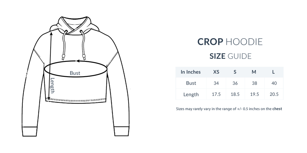 Crop hoodie